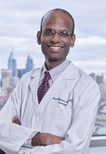 headshot of Kiran Musunuru, MD, PhD, MPH